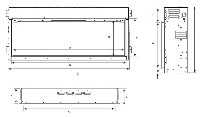 eStudio 135R Electric Fire Diagram