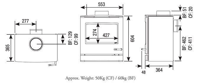 CL8 Gas Stove Diagram