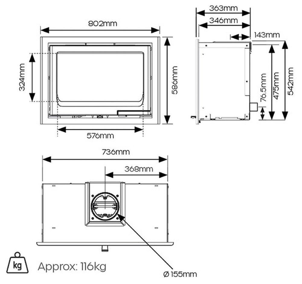 Vogue 700 Inset Diagram