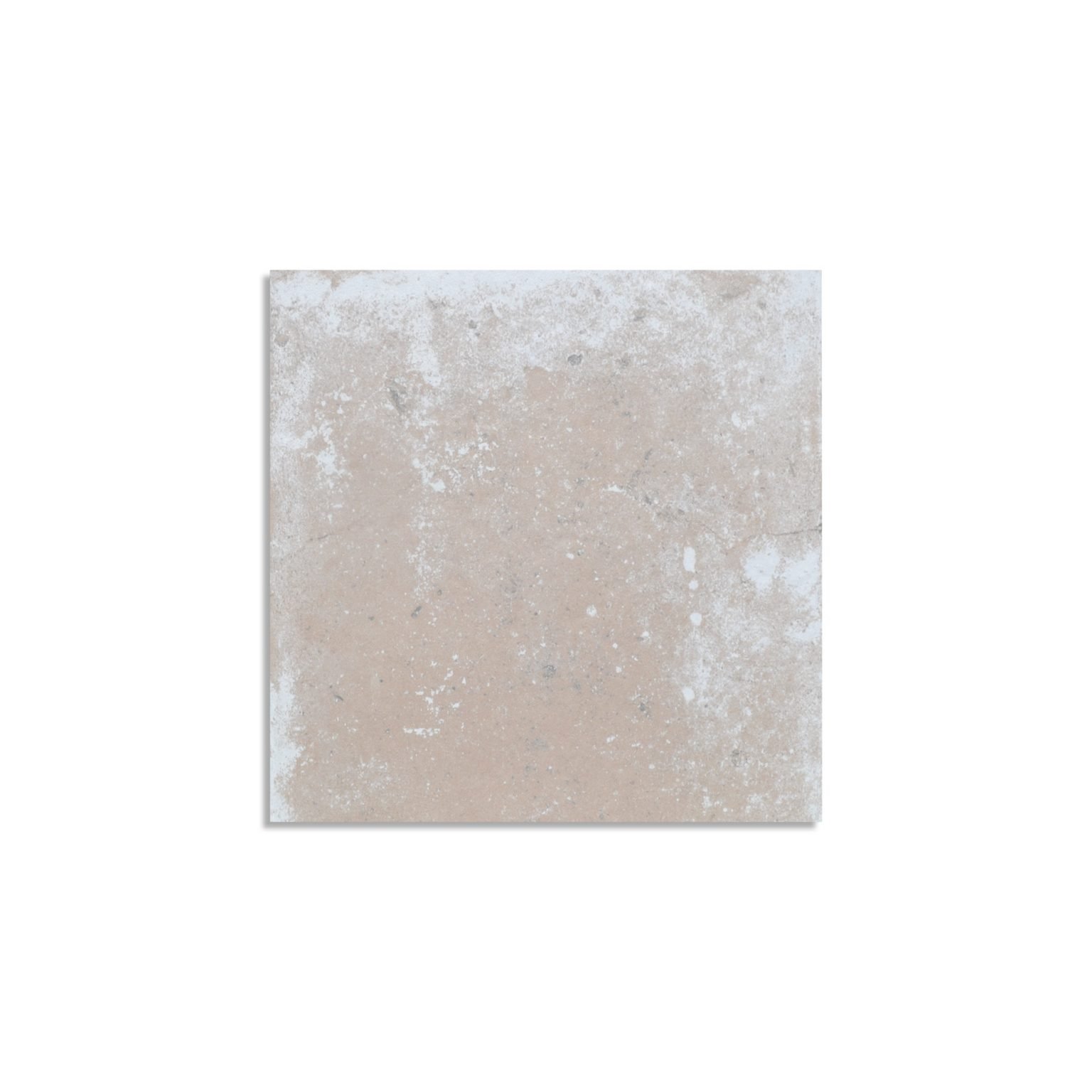 ICED WHITE TILE HEARTH
