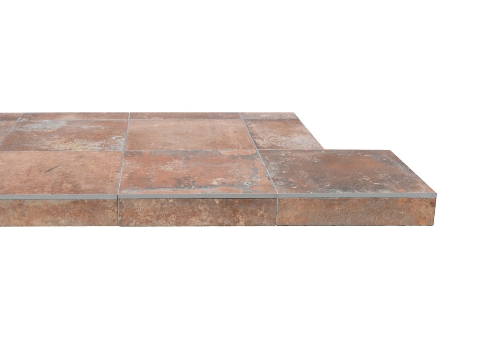 HIGHLAND RED TILE HEARTH