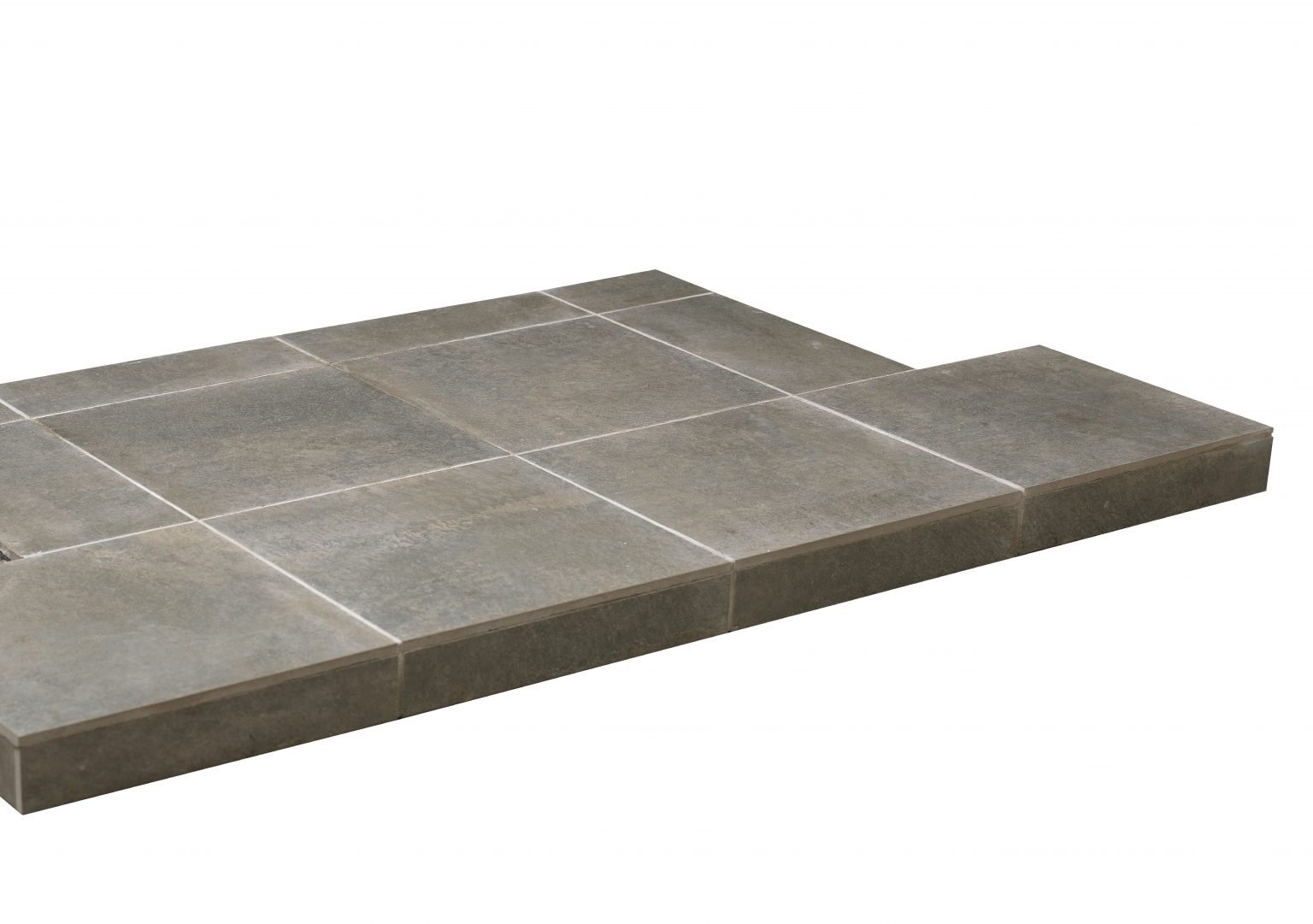 ANTHRACITE GREY TILE HEARTH