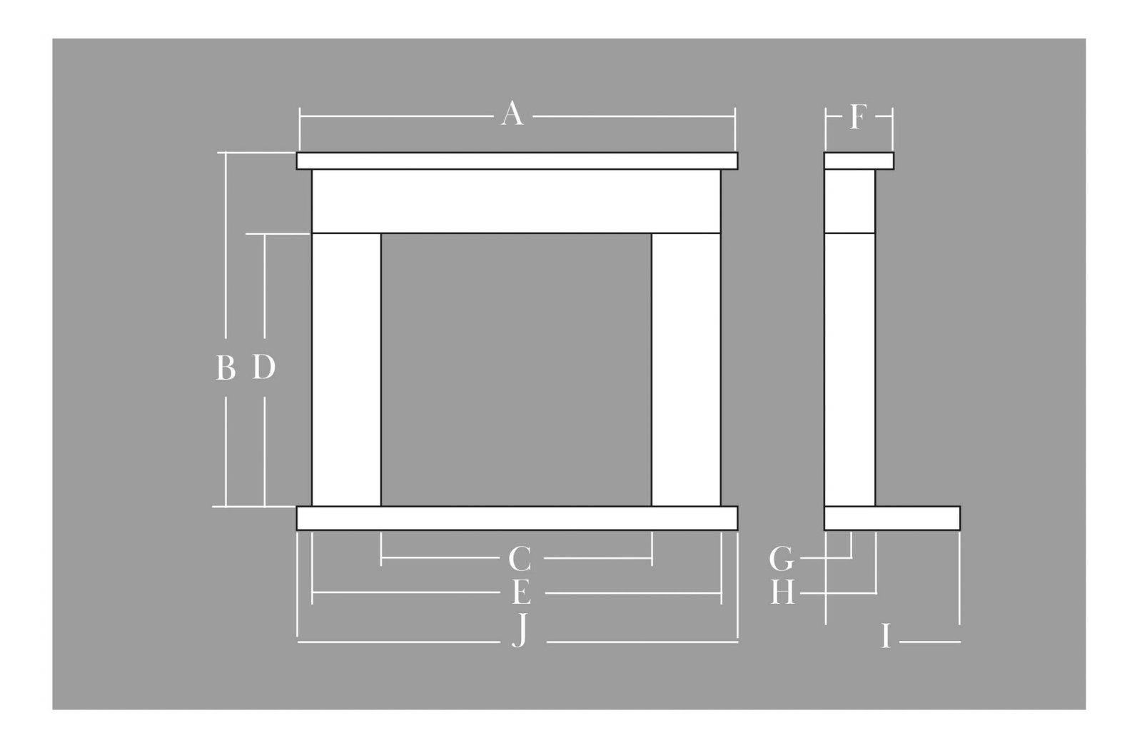 Aversa 52 Mantel Diagram