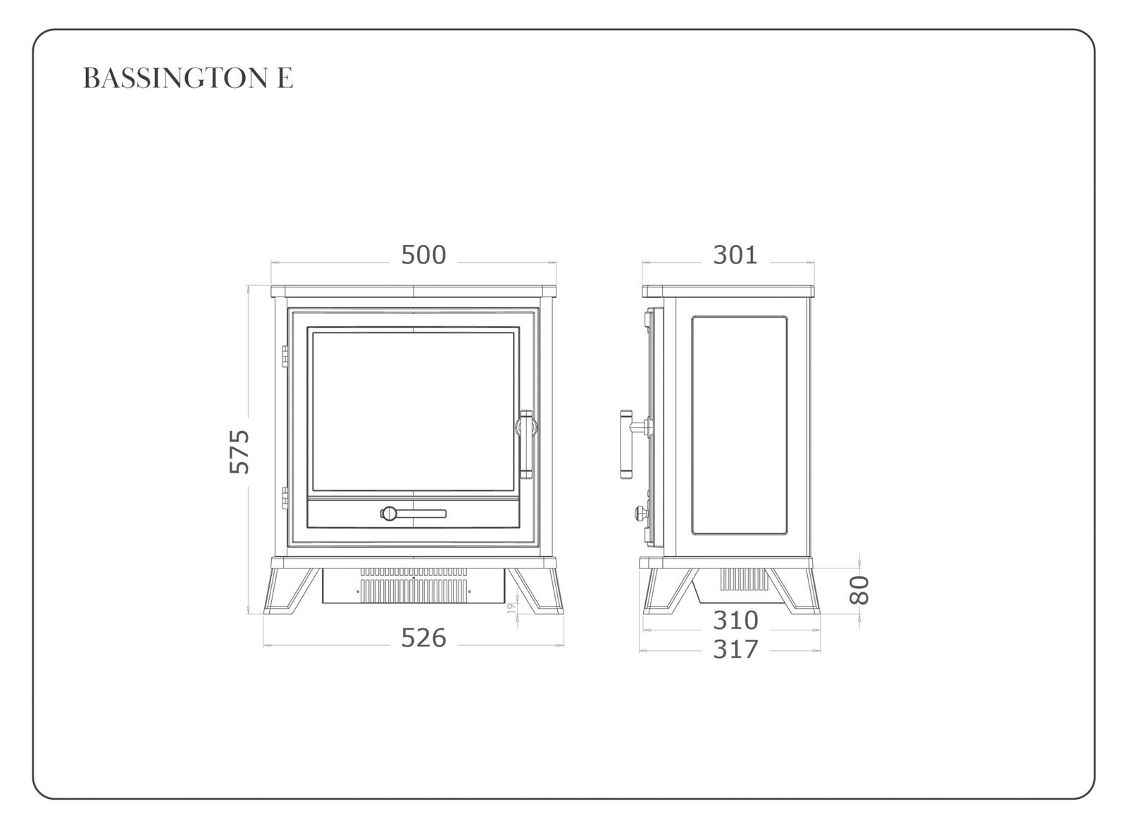 Bassington E Electric Stove Diagram
