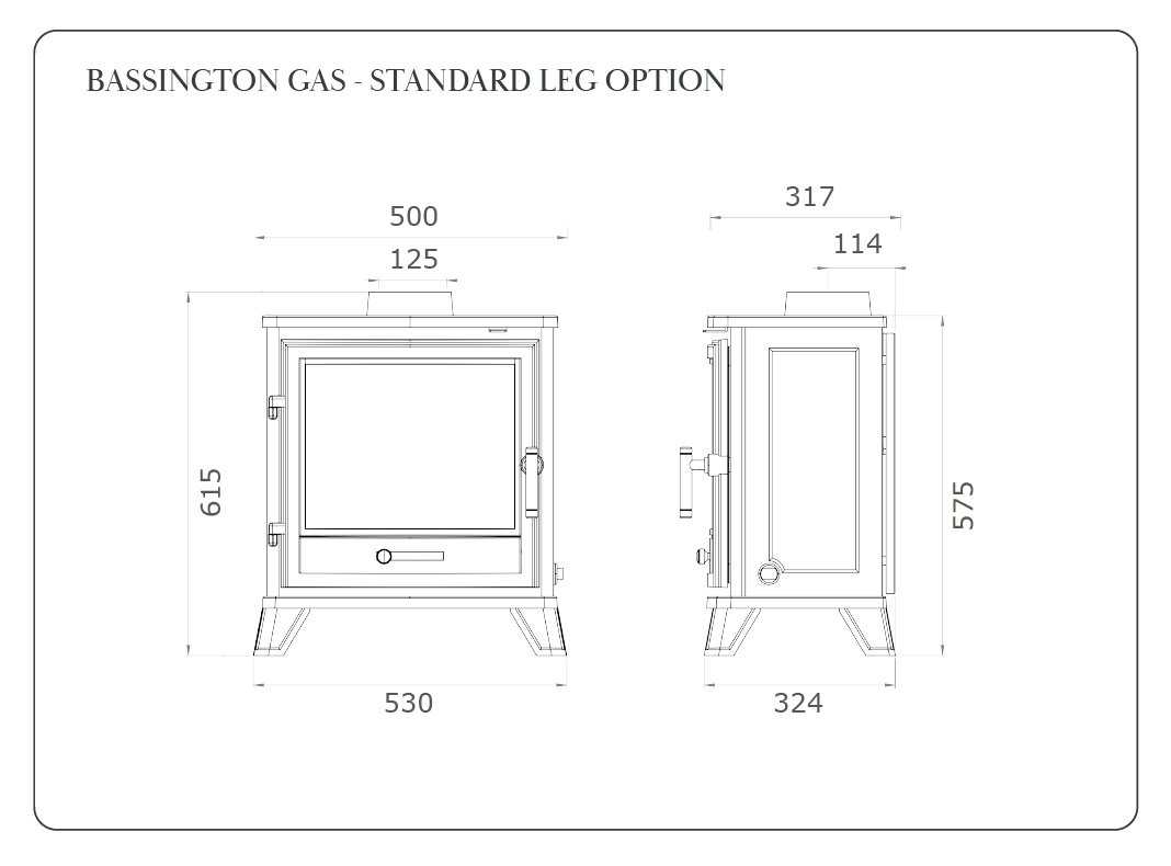 Bassington Gas Stove Diagram