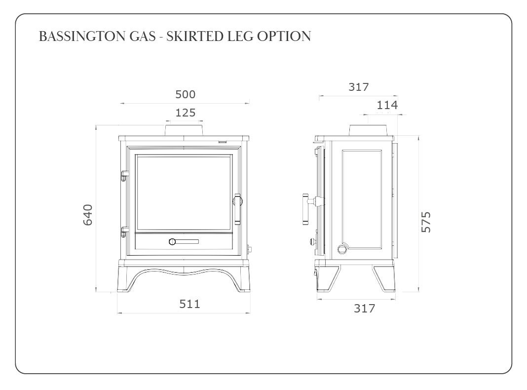 Bassington Gas Stove Diagram