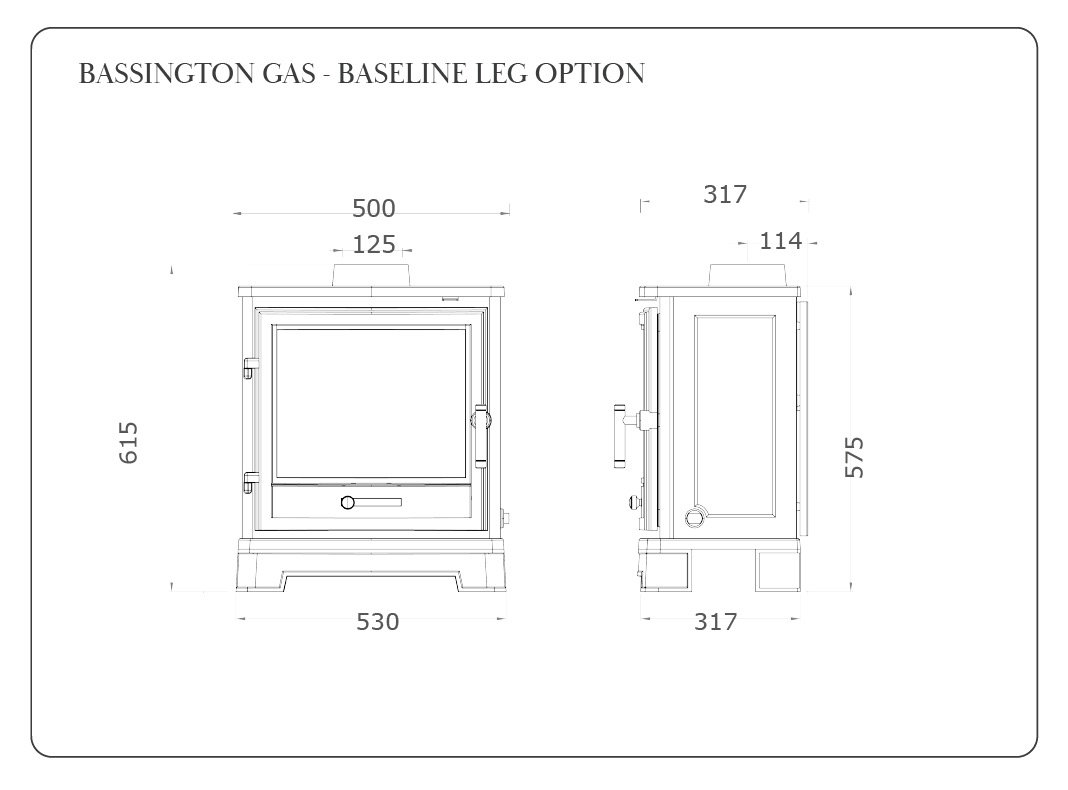 Bassington Gas Stove Diagram